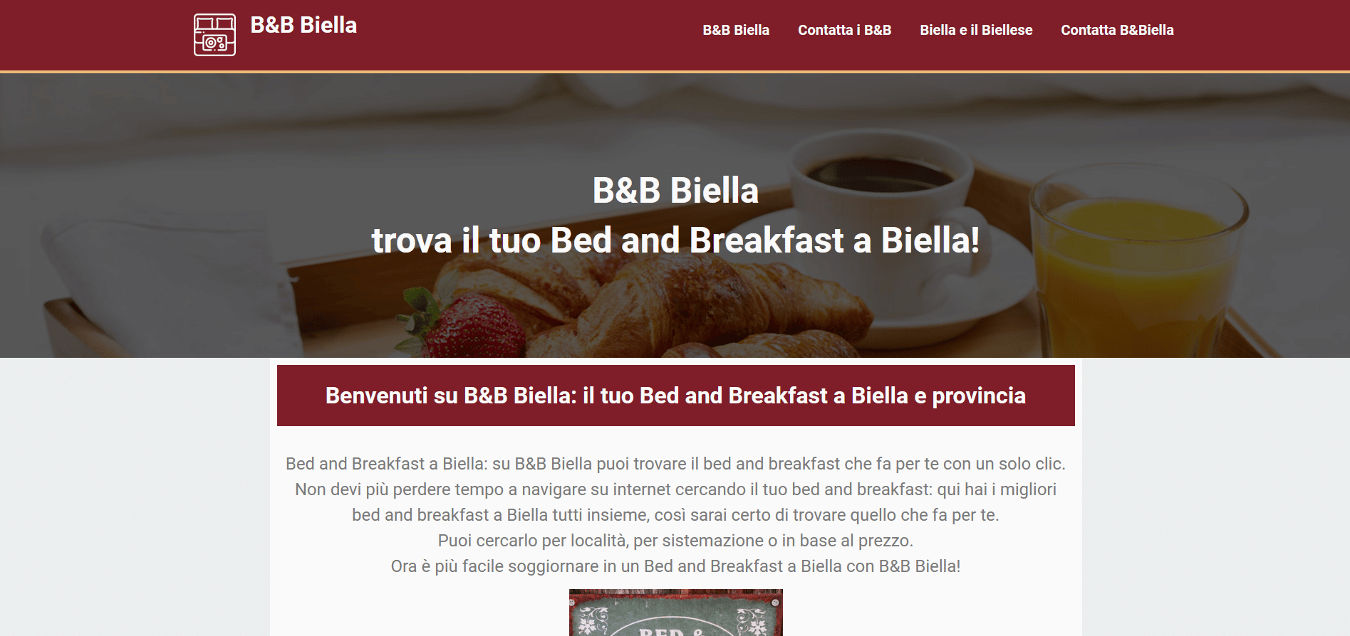 bed and breakfast biella